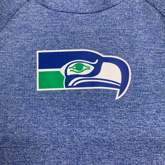Nike Seattle Seahawks Sweatshirt Women S Small Jumper Turtleneck Dri Fit Sweater - Picture 7 of 14
